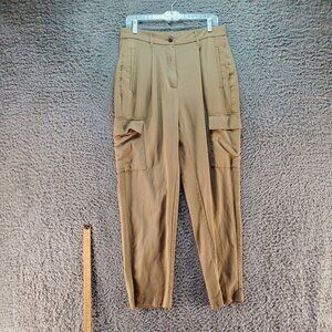Old Navy Pants Womens Medium Tall Khaki Brown Taylor Straight Trouser